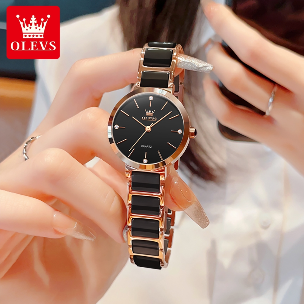 OLEVS Women Watch 5877 Luxury  - огляд і ціна Jewelry For Watches